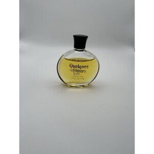 Vintage Houbigant Quelques Fleurs Eau de Toilette .5oz Splash Perfume Mini